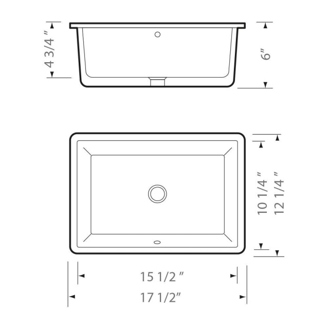 PEARL KASU-SE CERAMIC UNDERMOUNT BATHROOM VANITY SINK